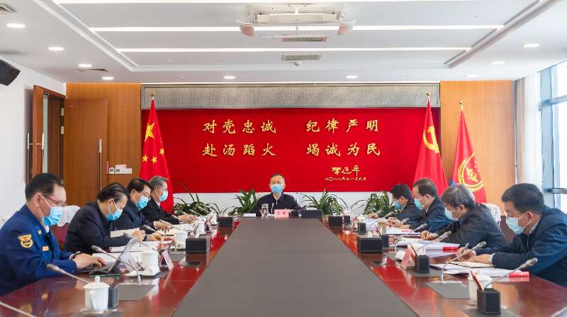 嗯哈慢点嘛~快点动~太大了~黄明在应急管理部党委会上强调 着力加强党委班子自...